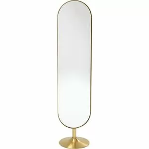 Καθρέφτης Δαπέδου Curve Χρυσός 170x40 εκ.