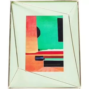 Κορνίζα Art Pastel Πράσινη Μέταλλο-Γυαλί 10x15cm