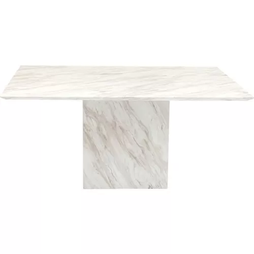 Τραπέζι Artistico Μαρμάρινη Όψη Λευκό 160x90 εκ.