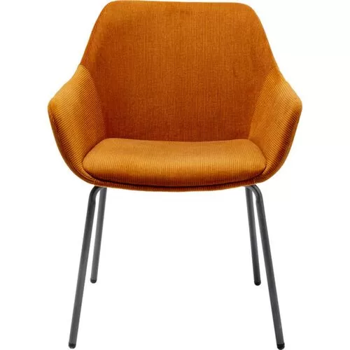 Καρέκλα Avignon Πορτοκαλί 79x58x62 εκ.
