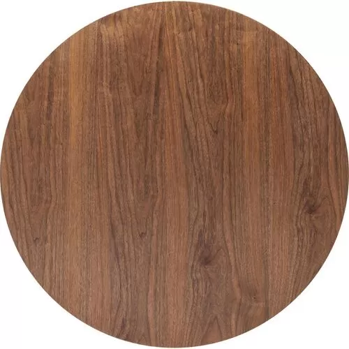 Επιφάνεια τραπεζιού Invitation Round Walnut Ø90cm