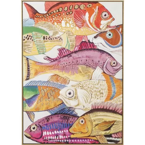 Πίνακας Ψάρια Ι 100x70εκ