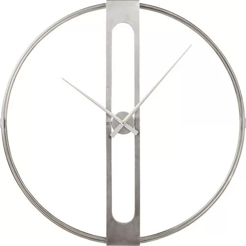 Ρολόι τοίχου Clip Silver Ø107cm
