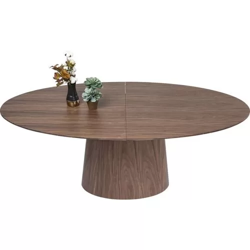 Τραπέζι (επεκτεινόμενο) Benvenuto Walnut 200(50)x110cm