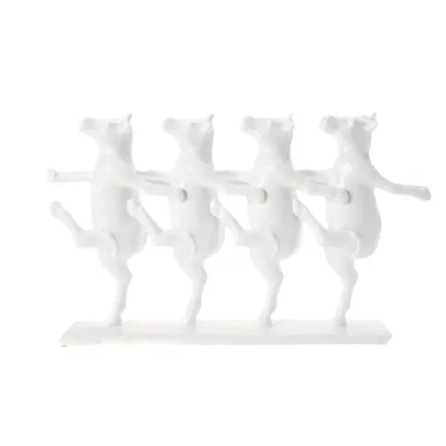 Διακοσμητικό Αγελάδες που Χορεύουν Λευκό (PL)