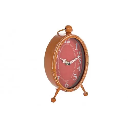Επιτραπέζιο Ρολόι Arthur Πορτοκαλί 12.8x23​ εκ.