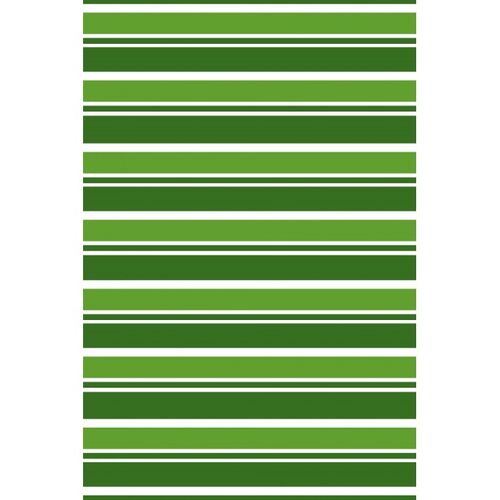 Χαλί Iglesias Με Ρίγες Πράσινο 120x180 εκ.