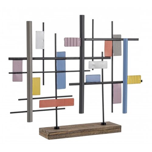 Επιτραπέζιο Διακοσμητικό Mondrian Πολύχρωμο Στολίδι