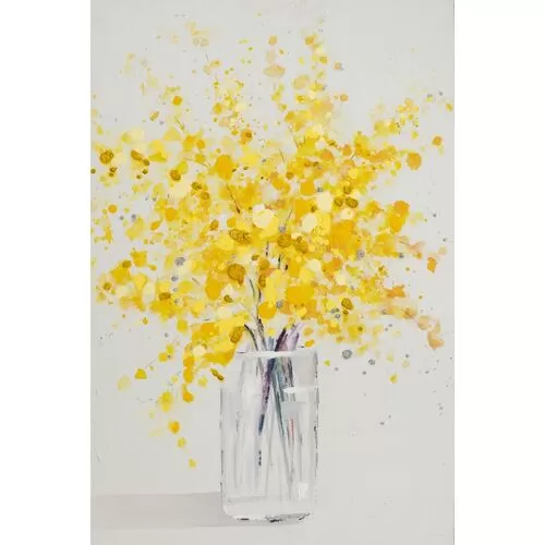 Πίνακας Σε Καμβά Κίτρινα Λουλούδια II