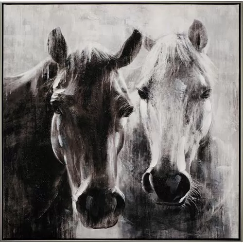 Πίνακας Σε Καμβά Αγάπη Για Τα Άλογα