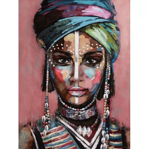 Πίνακας Σε Καμβά Γυναίκα Με Κουλτούρα