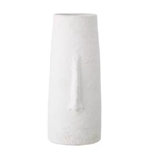 Κεραμικό Διακοσμητικό Βάζο Με Μύτη Berican Λευκό 40 εκ.