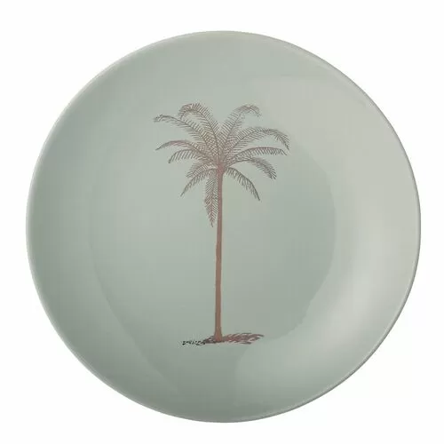 Κεραμικό Πιάτο Palm Παστέλ Πράσινο D20 εκ.