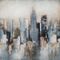 Πίνακας Σε Καμβά Αφηρημένη Τέχνη Ουρανοξύστες I