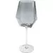 Ποτήρι Κρασιού Diamond Γκρι 11x11x26 εκ.