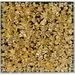Διακοσμητικό Τοίχου Χρυσά Λουλούδια Ακρυλικό 60x60 εκ.